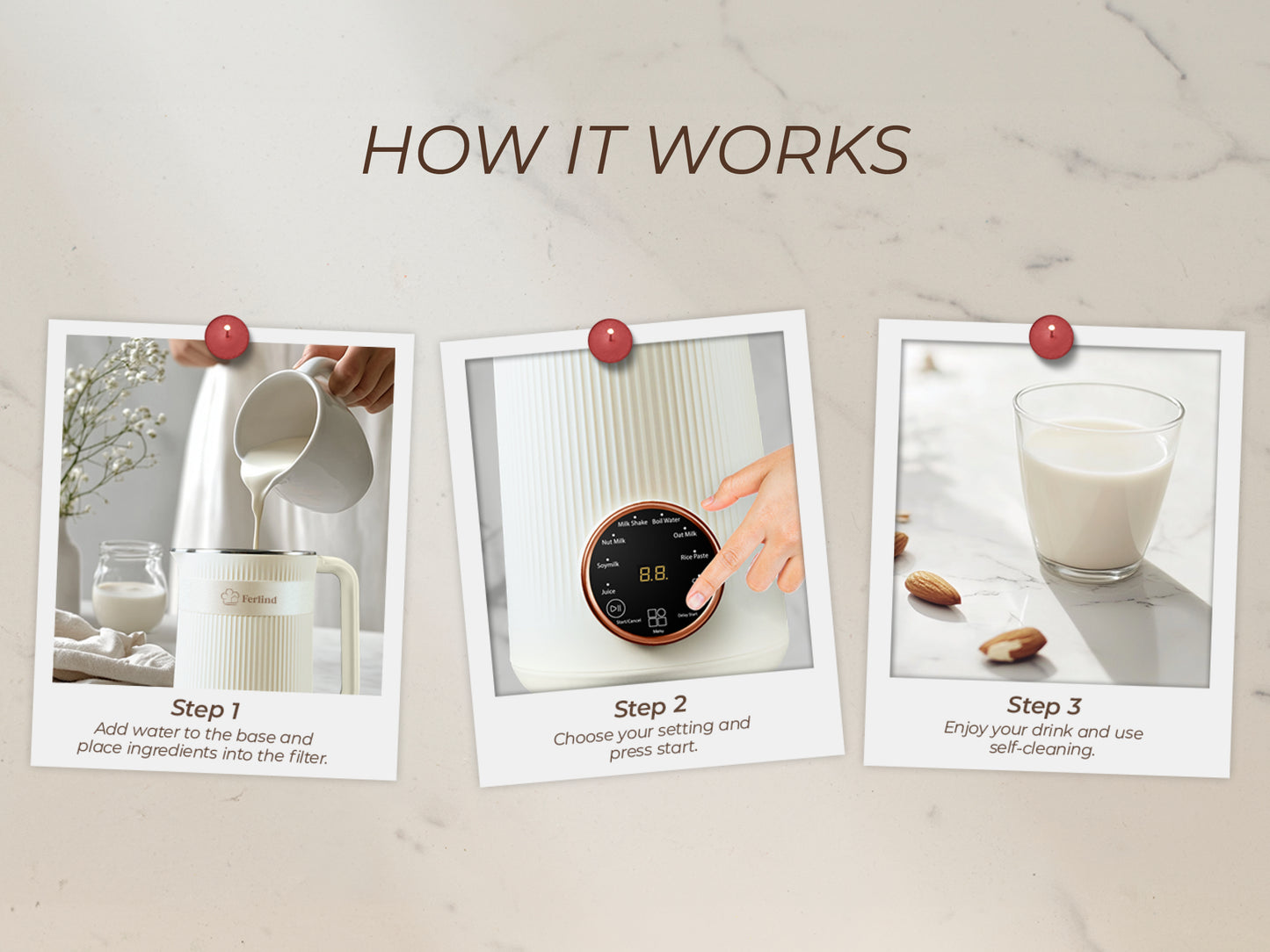 8-in-1 Multifunctional Nut Milk Maker