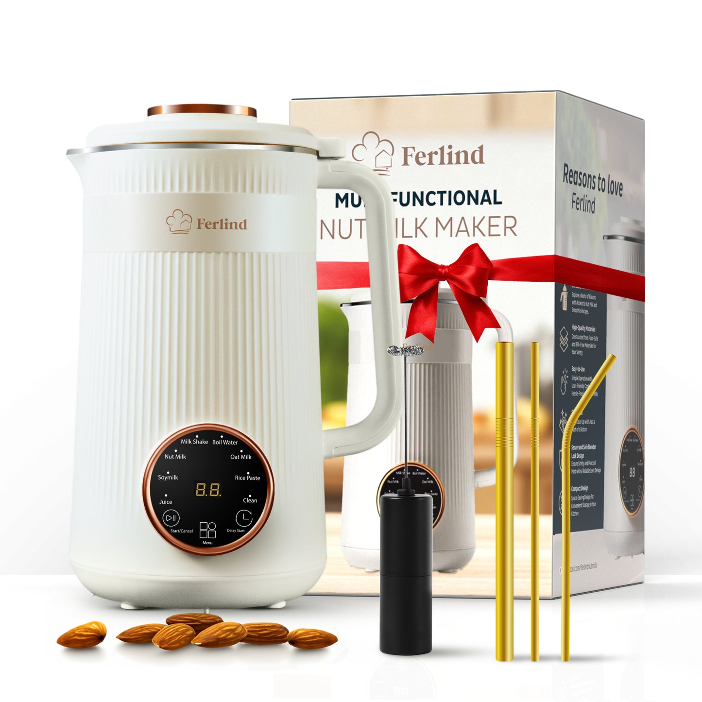 8-in-1 Multifunctional Nut Milk Maker